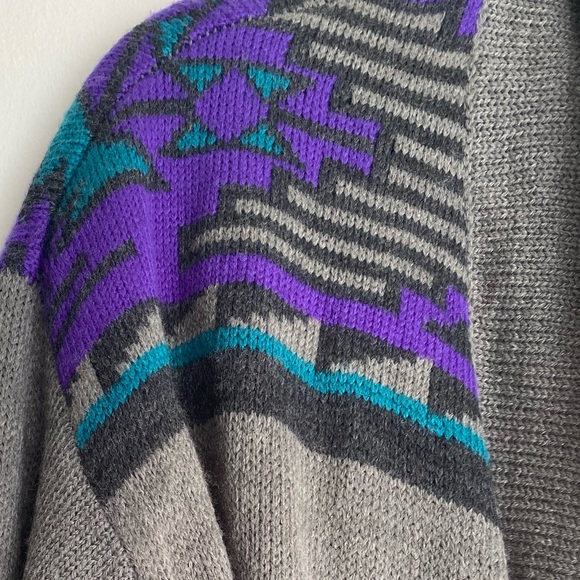 Tribal Detailed Cardigan - Picture 2 of 5